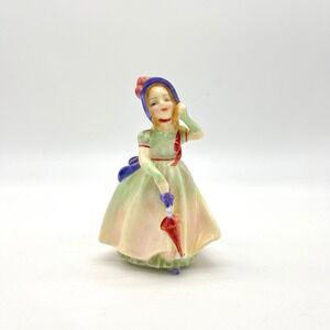 Royal Doulton Babie HN 1679 Figurine Girl with‎ Umbrella Collectible
